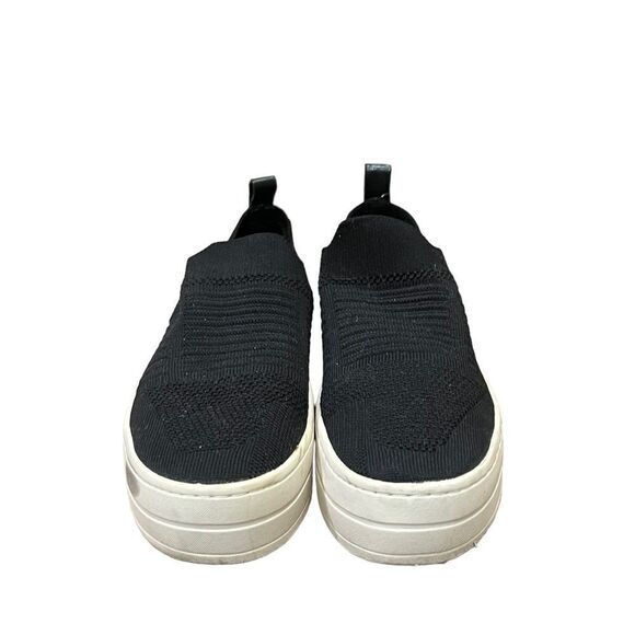 J slides black platform slip on shoes. Size 6 - Picture 4 of 8